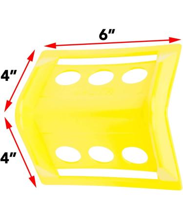 20 Pack Flatbed Edge Protectors & Straps Corner Protectors with Carrying Case - Yellow Plastic - Mytee Products - Buy Online on GoSupps.com