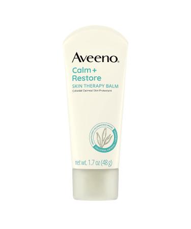 Aveeno Calm + Restore Skin Therapy Balm - Soothing Moisturizer for Sensitive Skin 1.7 oz - Buy Online on GoSupps.com