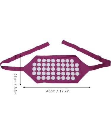Acupressure Belt for Back Pain Relief | Stress Relief & Relaxation | Cotton Fabric & ABS Massage Mat - Buy Online on GoSupps.com