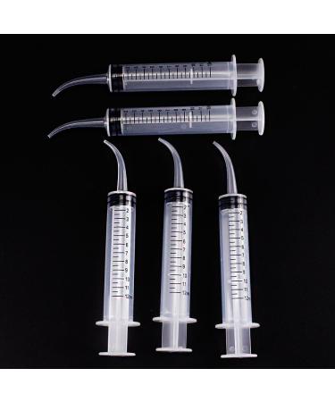 Buy Airgoesin 5pcs Graduated Dental Irrigation Syringe - Oral Irrigator for Crowns Bridges Tonsil Stones & Mouthwash Cleaner | 12ml - Buy Online on GoSupps.com