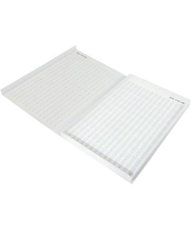 PARMI Color Nail Art Tips Display Book Chart Display Board Nail Polish Board Nail Art Tips Polish Gel For Salon Nail Art Accessories - Buy Online on GoSupps.com