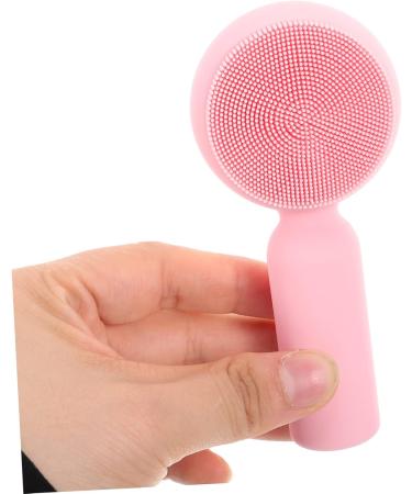 Ipetboom Silicone Face Brush Facial Exfoliator Facial Scrubber for Face Cleaning Scrubber Face Scrub Face Silicone Scrubber Facial Brush Pink Cleansing Brush 3d Manual Silica Gel 11x5cm Pink - Buy Online on GoSupps.com