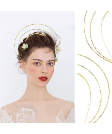 HIXNUG Angel Halo Headband Crown Bridal Wedding Headband Gothic Halo Crown Headband for Women Hair Hoop Cosplay Halloween Party Use - Buy Online on GoSupps.com