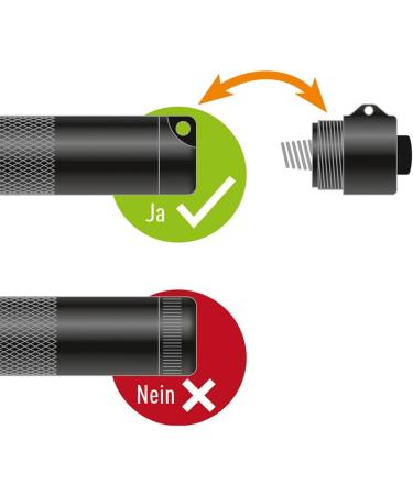 LiteXpress Knife End Cap Switch - Black for AA Lamps | Model M 1010269310 | International Shipping Available - Buy Online on GoSupps.com