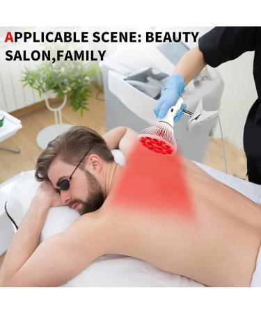 HUSHUI Red Light Therapy Lamp - 18W LED Infrared Heater for Face & Body Relief | Health Care Massage Solution - Buy Online on GoSupps.com