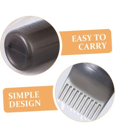 GALPADA 6 pi ces Bouteilles Applicatrices Gradu es Noires avec Peigne pour Coloration Cheveux de Flacons Pratiques pour Salon et Usage Domestique - Buy Online on GoSupps.com
