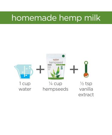 Nutiva Organic Raw Shelled Hempseed - Non-GMO Canadian Hemp - 12 oz (2 Pack) - Buy Online on GoSupps.com
