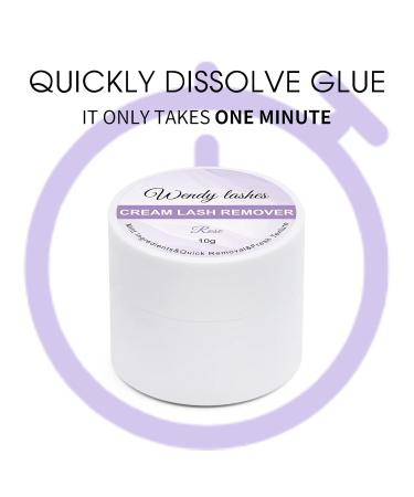 Buy Lash Cluster Glue & Remover Kit - Strong Clear Glue & Safe Cream Remover for DIY Lash Extensions | Fast No Residual Shipping Worldwide - Buy Online on GoSupps.com