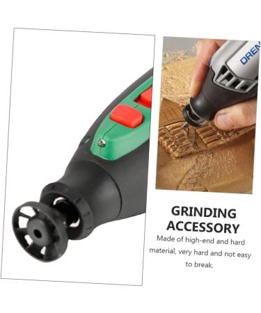 MAGICLULU 2pcs Electric Grinding Chuck Grinding Dust Cleaning Tool Hand Blower Car Decor Plastic Blow Dust Nut 3x3cm Black - Buy Online on GoSupps.com