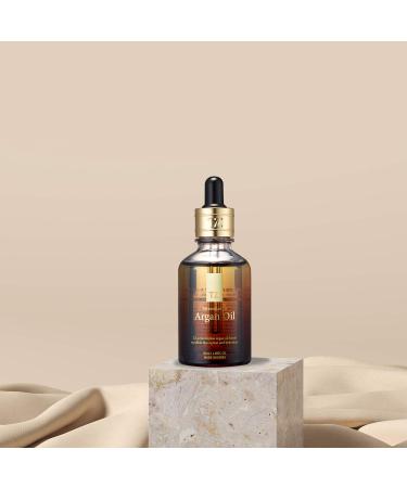 TZ Fermentation Argan Oil (1.69 Fl.Oz) - 100% Pure Organic Moroccan Oil for Skin, Hair, Nails & Face - Anti-Aging Moisturizer - Cold Pressed & Nutrient-Rich - Buy Online on GoSupps.com