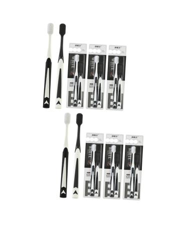 Healeved 8 Pairs Toothbrush Pp Travel Manual