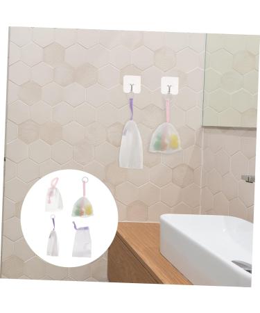 WOONEKY Shower Net Bath Soap Soap Foam Shower Foaming Net Soap Net Nylon - Buy Online on GoSupps.com