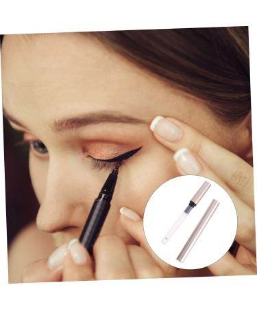 Healeved 5pcs Eyeliner Empty Pipe Refillable Eyeliner Tube Empty Cuticle Oil Pen Empty Eye Liner Tube Plastic 1 count (Pack of 1) Golden - Buy Online on GoSupps.com