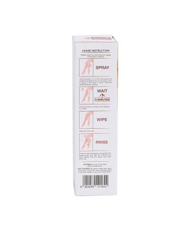 5-Minute Hair Removal Cream for Bikini Line & Underarms - Effective Spray Foam (50ml) | Fast Shipping Worldwide - Buy Online on GoSupps.com