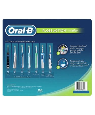 Oral B 324941 Brush Heads 8 Count - Dental Care Accessory - Buy Online on GoSupps.com