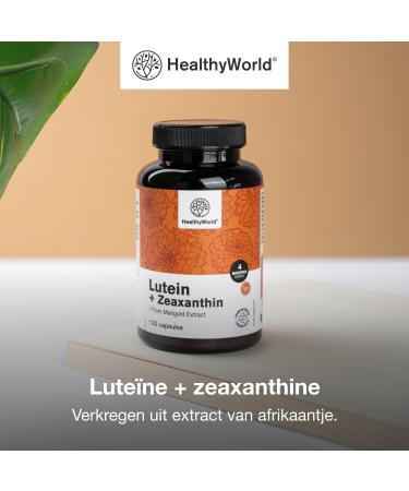 Be Healthy Group doo Lutein + Zeaxanthin 120 Vegetable Capsules 2 Natural Carotenoids 32mg Lutein and 2mg Zeaxanthin per Daily Dose for 2 4 Months Support Vision & Eyes - Buy Online on GoSupps.com