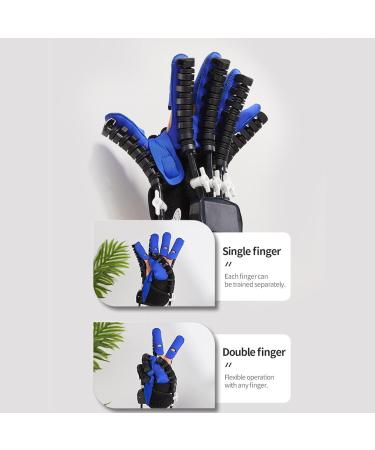 Fockety Rehabilitation Robot Gloves | Portable Electric Finger Exerciser for Arthritis Hemiplegia & Stroke Patients | Hand Movement Simulation & Splint Orthosis - Buy Online on GoSupps.com