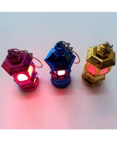 FRCOLOR LED Key Trailer Lanterns - Set of 20 Portable Mini Lanterns | Perfect Ramadan Gifts | Random Colors - Buy Online on GoSupps.com