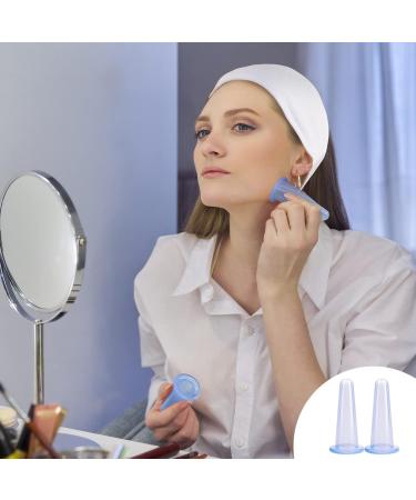 Facial Massage Tools Set - Ice Roller Gua Sha Exfoliating Sponge Cupping Cups | Perfect Skin Care Gift for Mom Wife Girlfriend - Buy Online on GoSupps.com