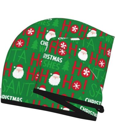 Buy Cute Santa Hair Towel Wrap | Fast Drying Hair Turban & Button Closure | Perfect Hair Care Accessory for All Hair Types - Buy Online on GoSupps.com