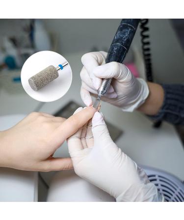 BNG Diamond Nail Drill Bit Professional 3/32" Shank Flat Top Barrel Shape Electric Nail File for Cuticle Cleaner Gels Nail Art Acrylics Manicure Pedicure Salon Tool Medium - Buy Online on GoSupps.com