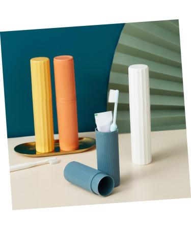 Tovinanna 4-Piece Travel Toothbrush Case Set | Outdoor Toothbrush & Toothpaste Organizer | Portable Storage Containers for Travel - Buy Online on GoSupps.com