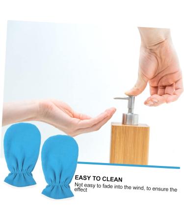 Beatifufu 1 Pair Exfoliating Hand Mask Exfoliating Body Mitt Womens Glove Cracked Hands Gloves Glove Lotion Hand Moisturizing Gloves Mositurizing Glove Beam Port Miss Flannel White Gloves - Buy Online on GoSupps.com