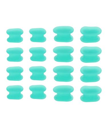 Toe Separator Spacers Soft Flexible Skin Friendly Silicone Bunion Corrector for Men and Women