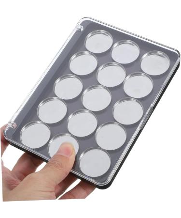 FOYTOKI Eye Shadow Storage Box Empty Eyeshadow Palette Eyeshadow Palettes Empty Cosmetic Palettes Empty Magnetic Eyeshadow Palette Palettes for Eyeshadow Makeup Pallet Eyeshadow Holder 14.00X10.20X1.40CM Black1 - Buy Online on GoSupps.com