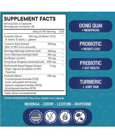 Pro Optimize Probiotics for Women - 70 Billion CFU for Menopause Relief  Digestive Health & Gut Support - Buy Online on GoSupps.com