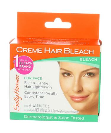 Sally Hansen Creme Hair Bleach for Face (2 Pack)