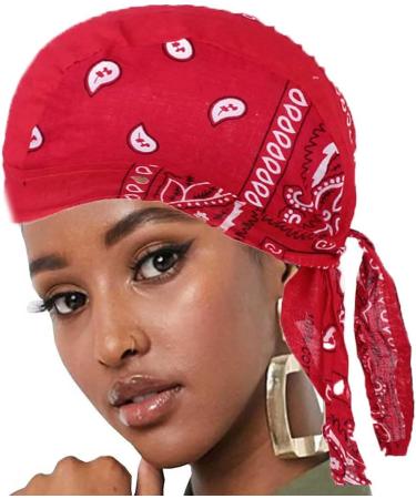 YBSHIN Super Absorbent Black Skull Caps - Pack of 4 | Motorcycle Head Wraps for Men and Women - Buy Online on GoSupps.com