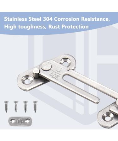 2 Pcs Stainless Steel Window Locks Safety Window Restrictors for Upvc Prevent Your Child or Pet from Falling by The Window Suitable for Home Kindergarten School Hospital Office - Buy Online on GoSupps.com