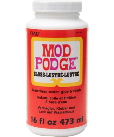 Mod Podge Decoupage Kit, 2x 16oz Bottles Matte Gloss Sealer/Glue with 4 Foam Brushes - Buy Online on GoSupps.com