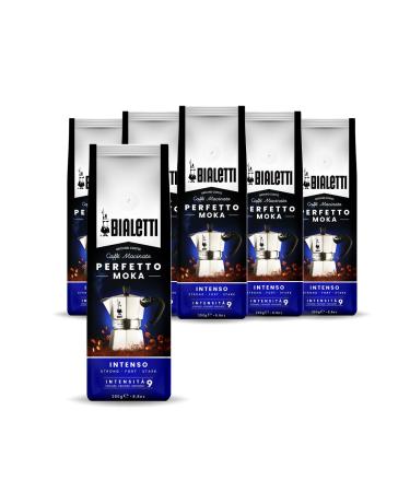 Bialetti Perfetto Moka Ground Coffee - Intensive - Pack of 6 - 8.8 Oz. - Buy Online on GoSupps.com