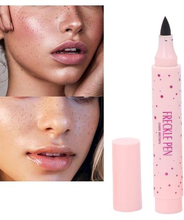 TENP Waterproof Freckle Pen Freckle Pen Natural Lifelike Long Lasting For Effortless Sunkissed Look for Women Girl Boys02dark brown - Buy Online on GoSupps.com