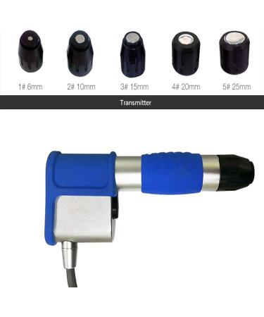 Acoustic Shockwave Therapy Device for Pain Relief - ED Shockwave Machine for Back, Waist, Leg Pain - Blue2 - Buy Online on GoSupps.com