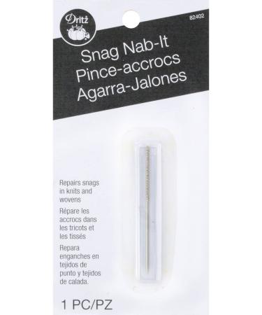 Dritz Clothing Care 82402 Snag Nab-It - Silver | Convenient Fabric Snag Repair Tool - Buy Online on GoSupps.com