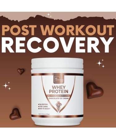 Buy My Adventure to Fit Whey Isolate Protein Powder | Low Carb Chocolate Ice Cream | Stevia Sweetened | Muscle Growth | 15 Servings - International Shipping Available - Buy Online on GoSupps.com