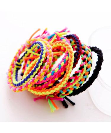 30 Pack Fashion Braided Hair Ties - Super Stretch Elastic Hair Bands for Women, Ponytail Holder Hair Accessories - Buy Online on GoSupps.com