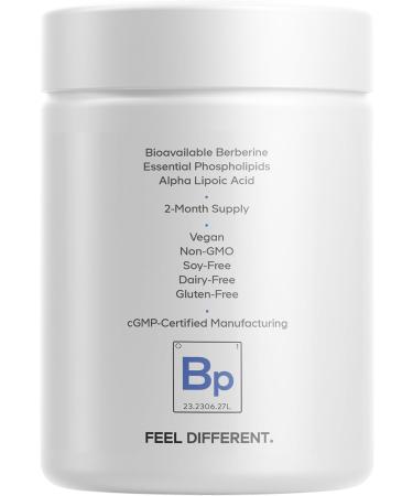 Codeage Berberine Phytosome Supplement - Berberine HCL Alpha Lipoic Acid Phospholipid Complex - 2-Month Supply - Berberine HCL - Berberine Hydrochloride - Gluten-Free Non-GMO - 60 Capsules - Buy Online on GoSupps.com