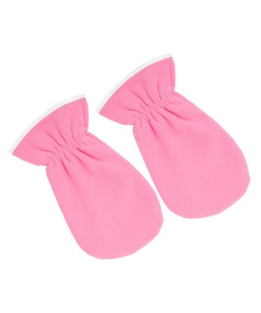 minkissy 1 Pair Exfoliating Hand Mask Dry Skin Gloves Gel Hand Gloves Hand Exfoliation Gloves Womens Glives Womens Glove Black Fingerless Gloves Spa Glove Miss Care Bag Polyester Skin Care 29x16cm