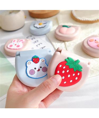 FKOG Mini Travel Sewing Kit - 2Pcs Portable Family Repair Supplies & Accessories | DIY Organizer (Strawberry Style) - Buy Online on GoSupps.com