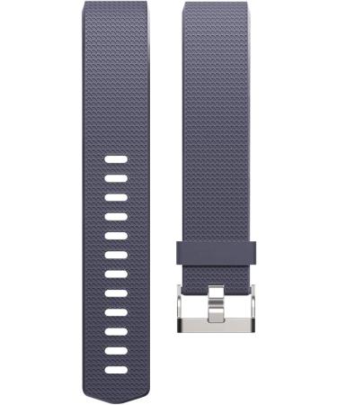 3 Pack Bands Compatible with Fitbit Charge 2  Classic & Special Edition Replacement Bands for Fitbit Charge 2  Women Men Large( 6.7"-8.1" ) Black/Gray/Navy Blue - Buy Online on GoSupps.com