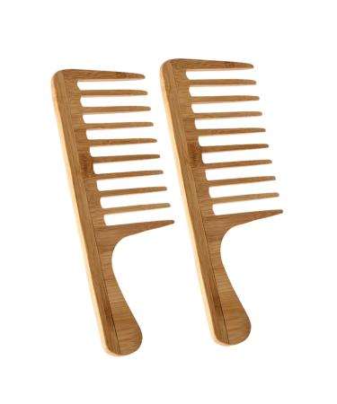 2pi ces Peigne Spirale pour Cheveux Boucl s Dents Larges pour D m lage Facile Lot de Style Vintage