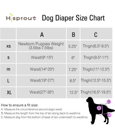 Hisprout Reusable Female Dog Skirt Diaper - Washable Durable Puppy Diapers in Retro Flowers (M) - Buy Online on GoSupps.com