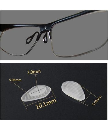 LekLai Silicone Eyeglass Nose Pads | 1 Pair Replacement Pads for Sunglasses | Comfortable & Durable - Buy Online on GoSupps.com