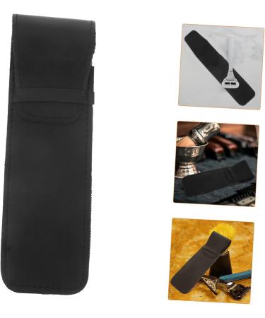 Frcolor 4-Piece Razor Case Set | Portable Leather Shaving Travel Bag for Men | Essentials for Personal Care & Grooming - Buy Online on GoSupps.com