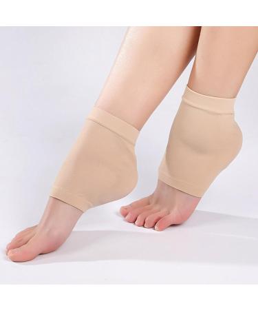 Moisturizing Gel Heel Socks Versatile Open Toe Heel Socks Nylon Breathable 3 Pairs Easy to Wear Soft for Hard Heels (Fabaterqk5mscnzr1-11) - Buy Online on GoSupps.com