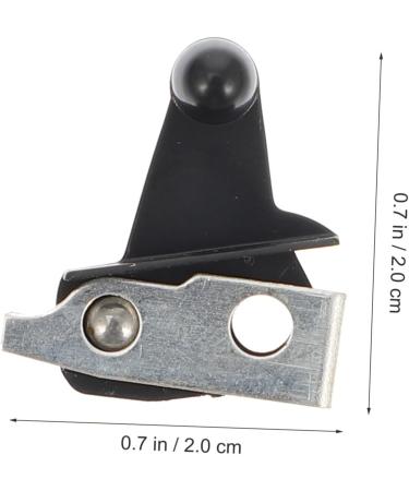 Angoily Electric Clipper Switch Hair Clipper Switch Switch Hair Clipper Repair Tool Hair Trimmer Power Switch Replacement for Hair for Hair Trimmer Supply 2X2X1CM Black - Buy Online on GoSupps.com